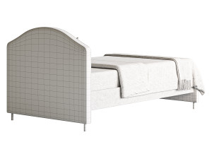 Upholstered bed 3D मॉडल