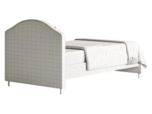 Upholstered bed 3D Model