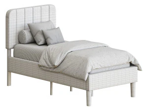 VECELO Bed 3D Model