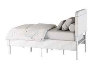 VECELO Bed Modelo 3D
