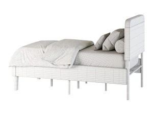 VECELO Bed 3D Model