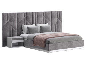 Vercelli bed 3D Model
