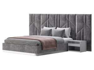 Vercelli bed 3D Model