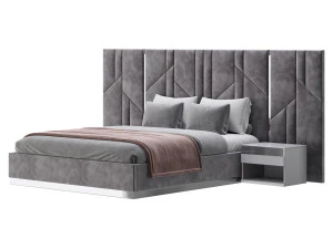 Letto vercellese Modello 3D