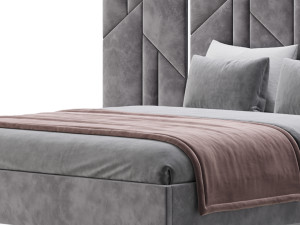 Vercelli bed 3D Model