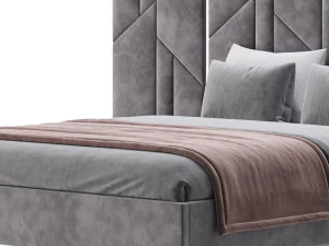 Letto vercellese Modello 3D