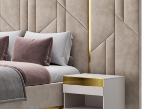 Vercelli bed 3D Model