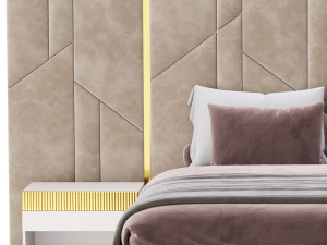 Vercelli bed 3D Model