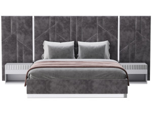Vercelli bed 3D Model