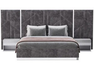 Letto vercellese Modello 3D