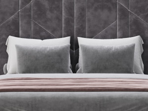 Vercelli bed 3D Model