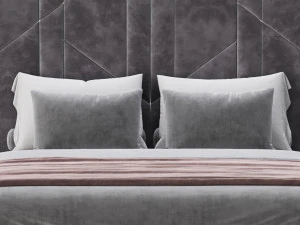 Letto vercellese Modello 3D