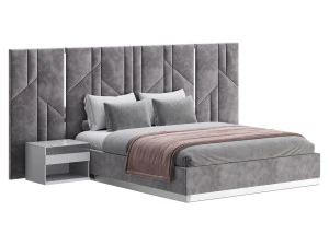 Letto vercellese Modello 3D