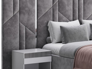 Vercelli bed 3D Model