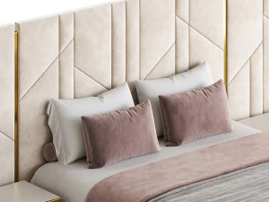 Letto vercellese Modello 3D