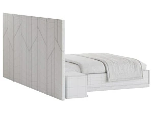 Letto vercellese Modello 3D