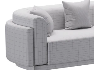 Wellington Sofa 3D Model