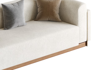 Wellington Sofa Modèle 3D