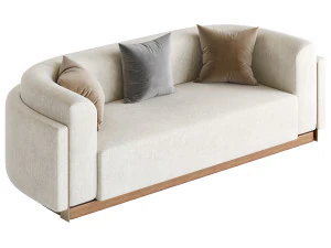 Wellington Sofa 3D Model
