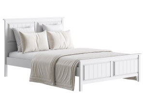 Woodbridge Wooden Bed Frame Modèle 3D