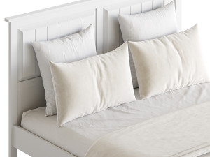 Woodbridge Wooden Bed Frame Modèle 3D