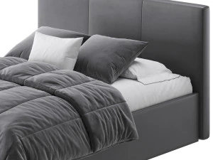 Yardley Upholstered Ottoman Bed Frame 3D Model