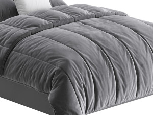 Yardley Upholstered Ottoman Bed Frame Modèle 3D