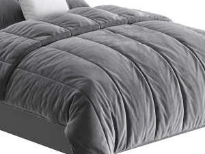 Yardley Upholstered Ottoman Bed Frame 3D Model