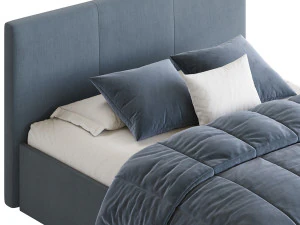 Yardley Upholstered Ottoman Bed Frame 3D Model