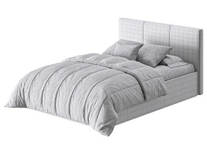 Yardley Upholstered Ottoman Bed Frame 3D Model