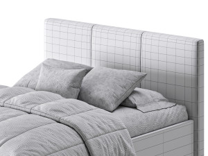 Yardley Upholstered Ottoman Bed Frame Modèle 3D