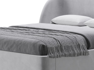Yuna 160 bed 3D 모델