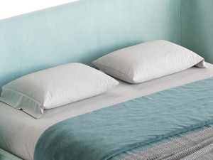 Yuna 160 bed 3D 모델