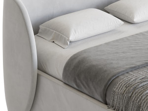 Yuna 160 bed 3D 모델