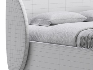 Yuna 160 bed 3D 모델