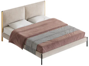 Zanotta RICORDI bed 3D Model
