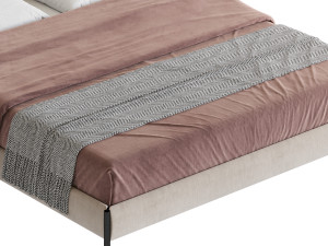 Zanotta RICORDI bed Modèle 3D