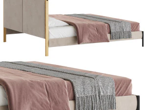 Zanotta RICORDI bed 3D Model