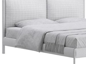 Zanotta RICORDI bed 3D Model