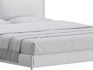 Zanotta RICORDI bed Modèle 3D