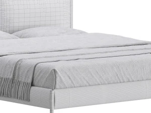 Zanotta RICORDI bed 3D Model