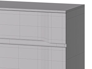 Chest of drawers Royalty 3Dモデル