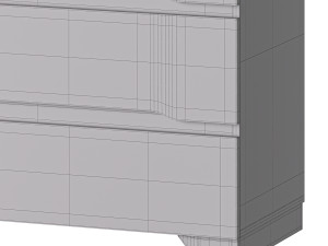 Chest of drawers Royalty 3Dモデル