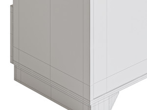 Chest of drawers Royalty 3Dモデル