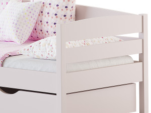 Alina bed with drawers 3D 모델