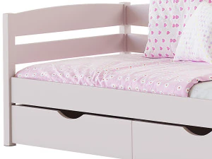 Alina bed with drawers 3D Model