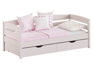 Alina bed with drawers 3D 모델