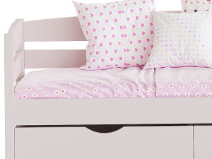 Alina bed with drawers 3D 모델