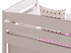 Alina bed with drawers 3D 모델