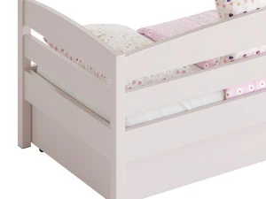 Alina bed with drawers 3D Model